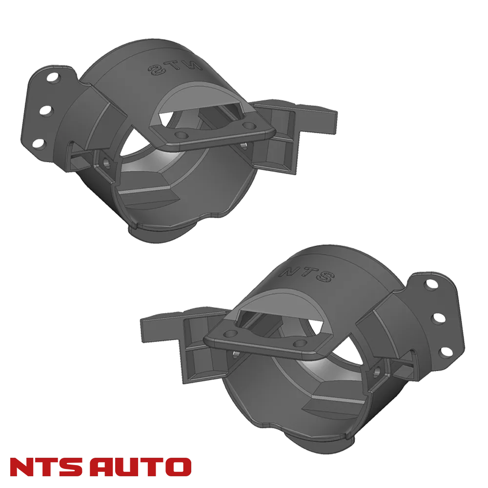 Крепление изготовленное на 3D принтере для BMW E46 2 ДЮЙМА