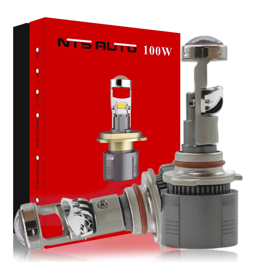 Светодиодная мини лампа-линза A80 H11 50W