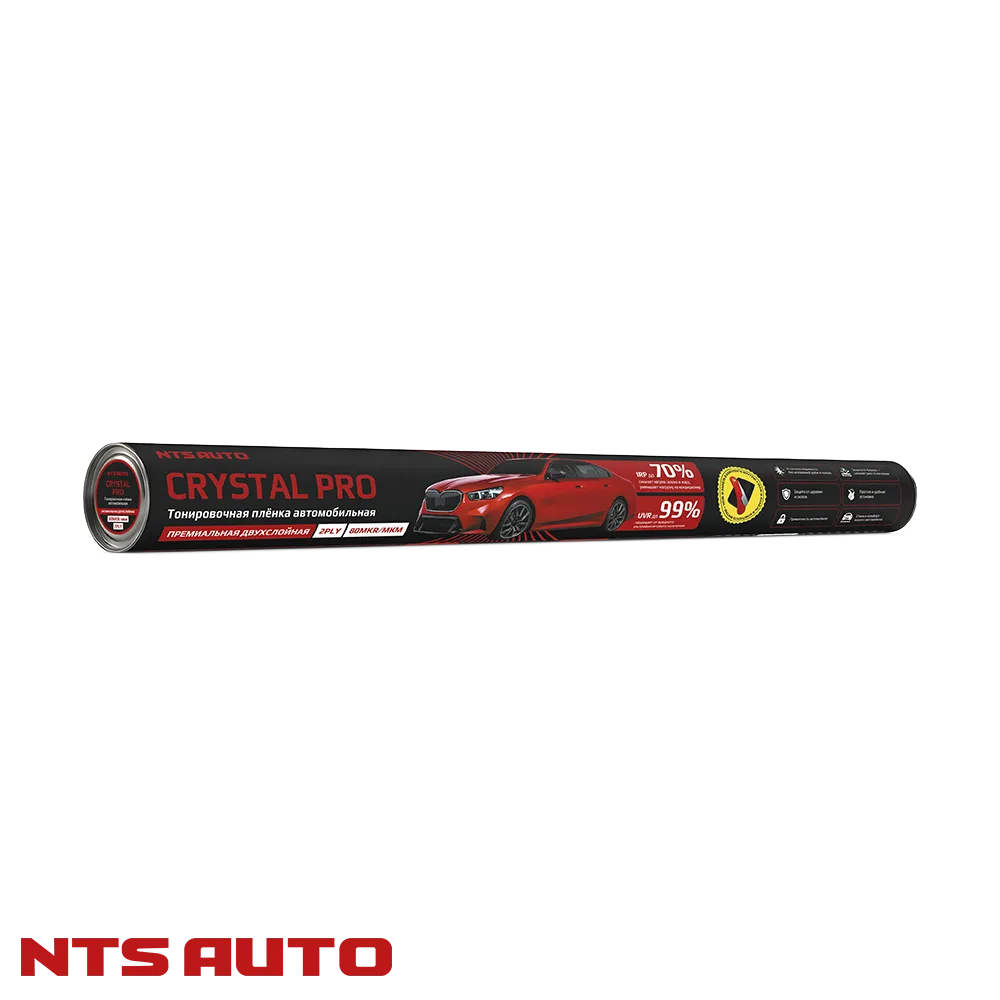 Тонировочная пленка в тубусе 2 мил 5% 0,5мX3м серия CRYSTAL PRO
