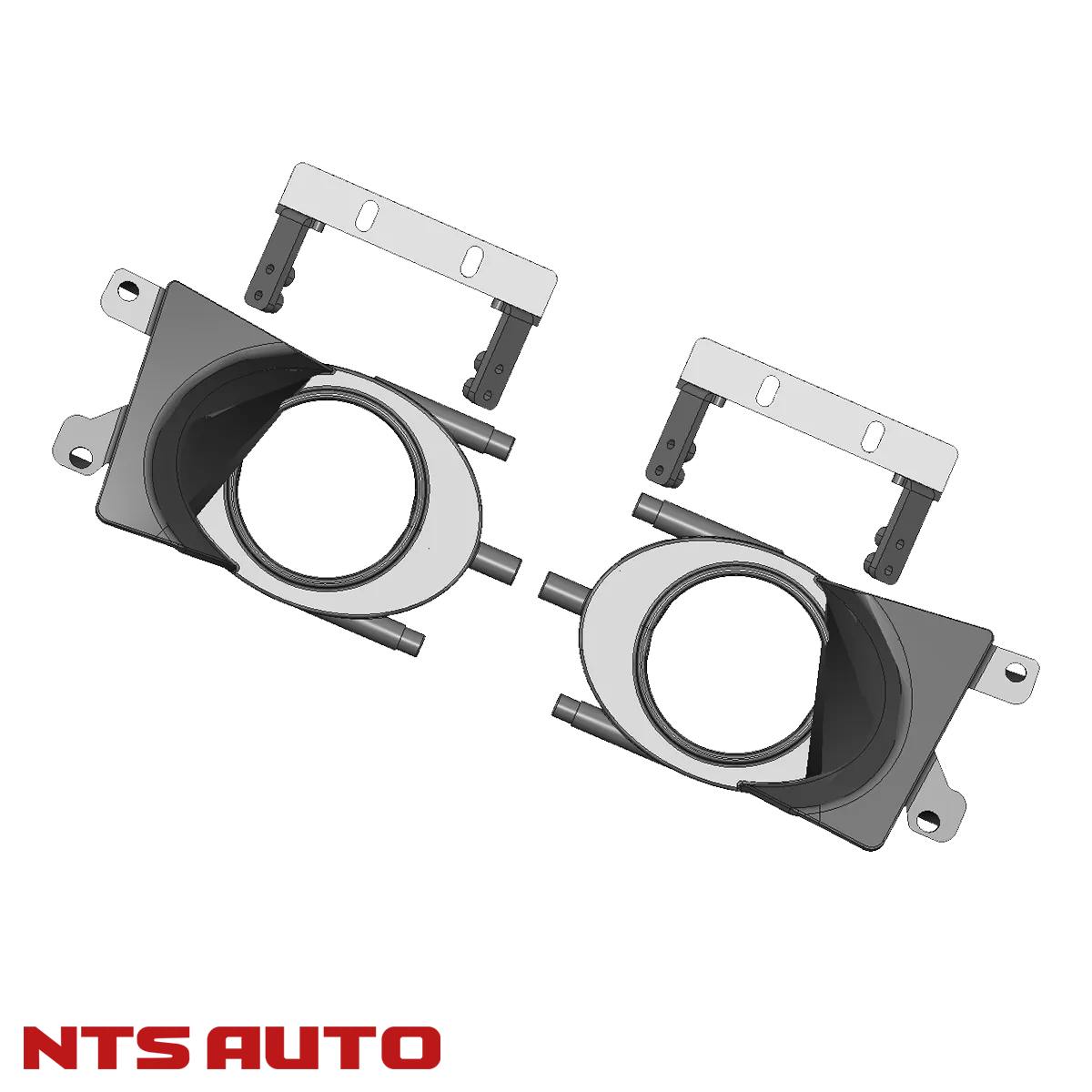 Крепление изготовленное на 3D принтере для BMW E39 2 дюйма!