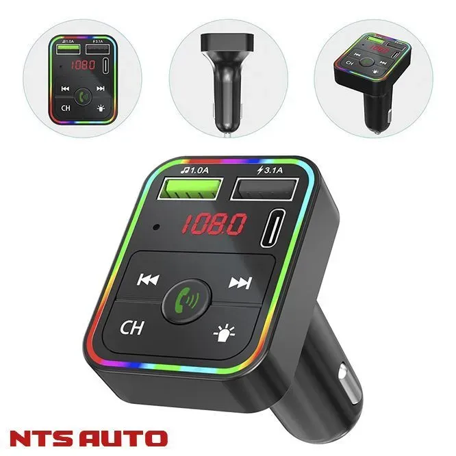 Автомобильный трансмиттер с Bluetooth F2