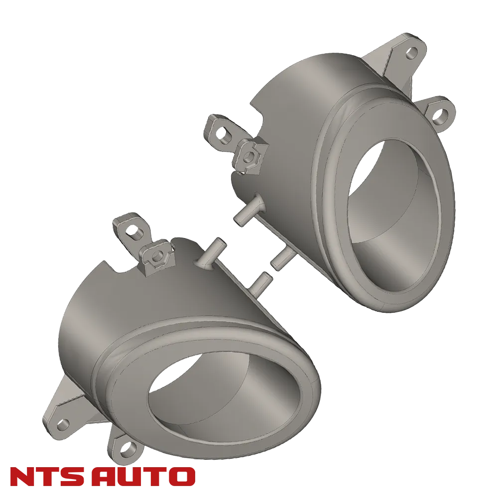 Крепление изготовленное на 3D принтере для AUDI A4 B6 2001 2005/VOLVO S40 2004-2007 2 дюйма