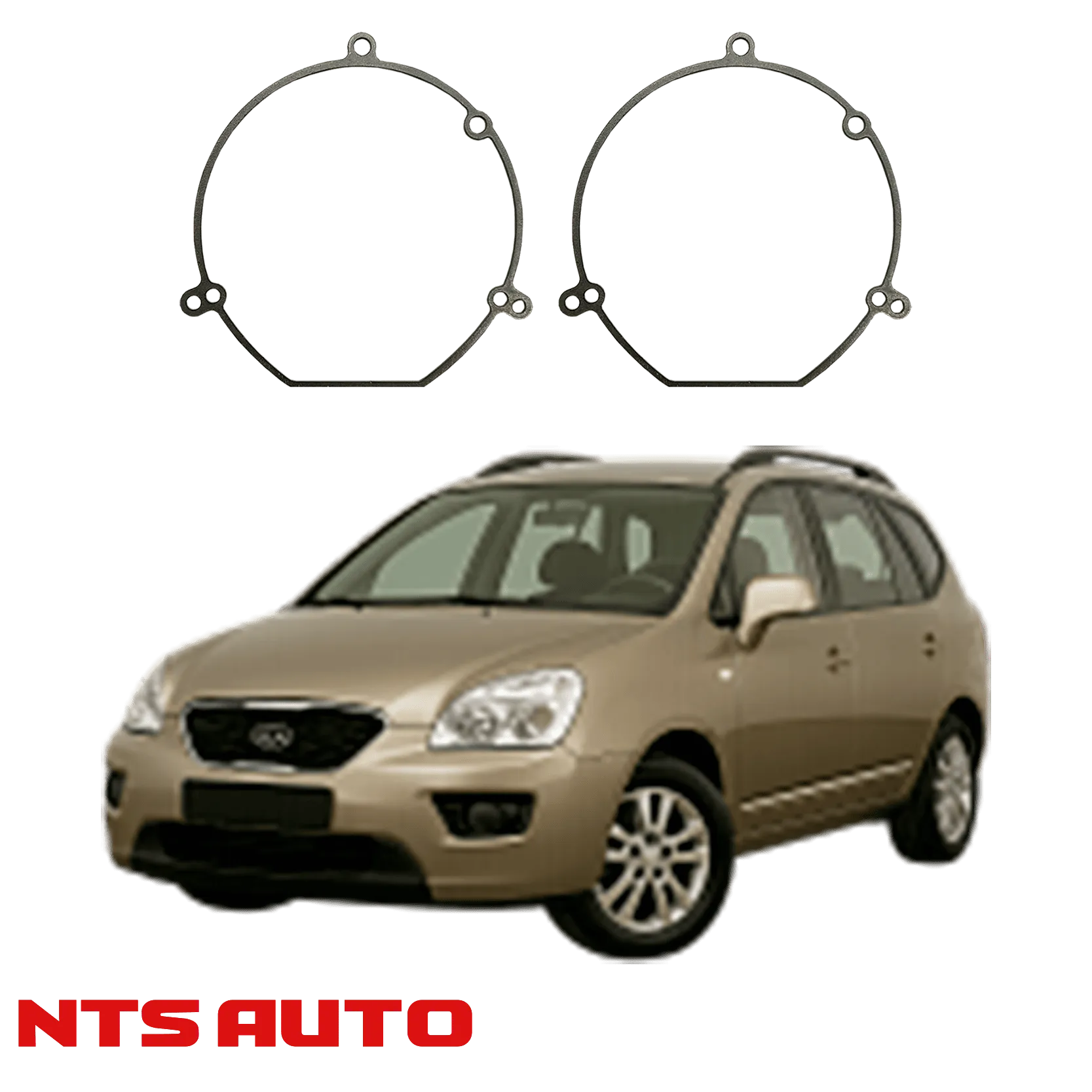 Переходные рамки для Kia Carens (2006-2012)