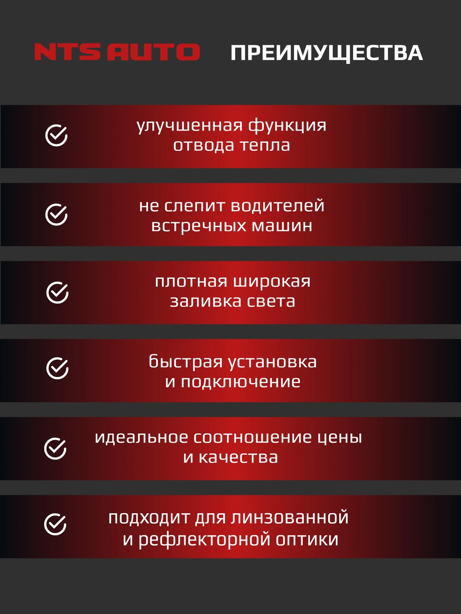 Светодиодные лампы C10 6300K H3